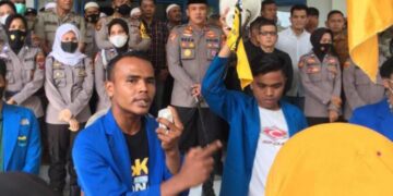 PC PMII Madina : Kapolres Madina Jangan Tutup Mata PETI Kotanopan