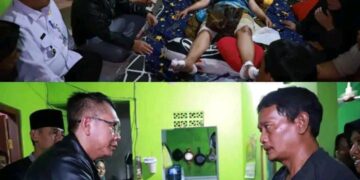 PJ Bupati Bekasi Jenguk Indah Agustiani Korban Perampasan Kendaraan Bermotor