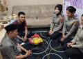 Kunjungan Polwan Poldasu Sebagai Obat