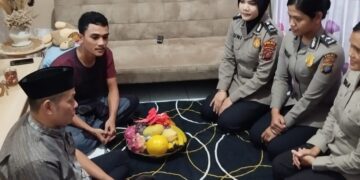 Kunjungan Polwan Poldasu Sebagai Obat