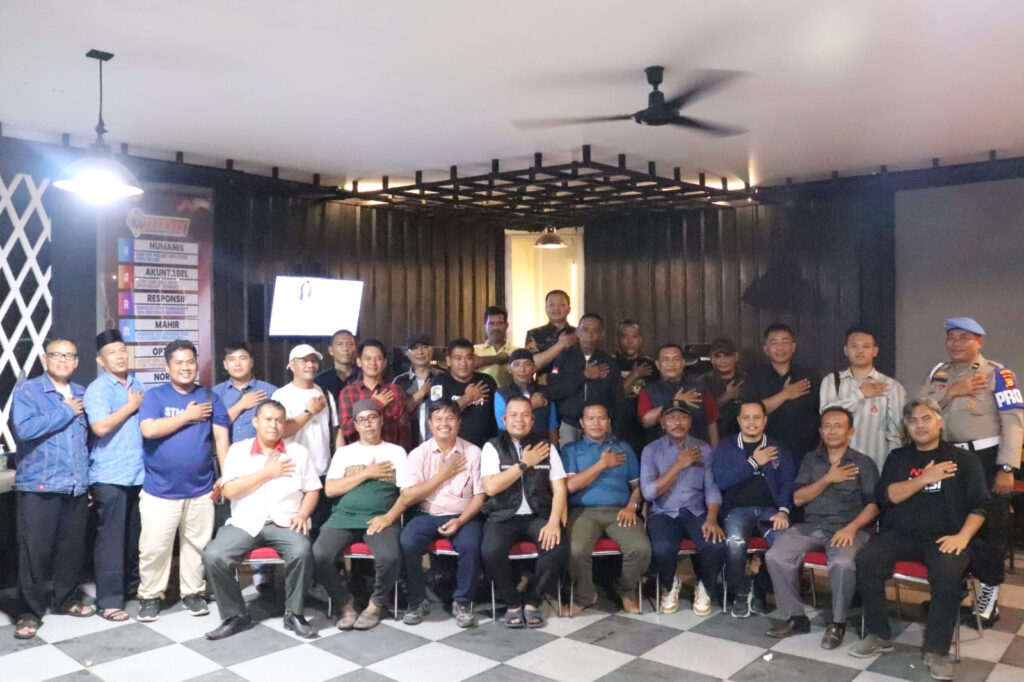 Kapolres Pelalawan Sambut Silaturahmi Pimpinan Media Kabupaten Pelalawan Pasca Pemungutan Suara Pemilu 2024