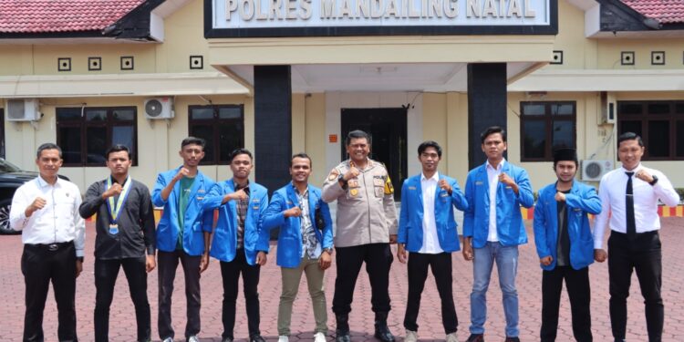 PC PMII MADINA APRESIASI KAPOLRES RAZIA PETI KOTANOPAN