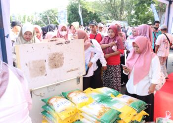 Pemkab INHU kembali Hadirkan Pasar Pangan Murah Menjelang Bulan Ramadhan