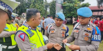 Demi Terwujudnya Sikap Disiplin, Propam Polres Kampar Lakukan Operasi Gaktibplin