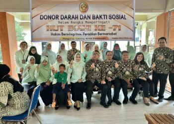 HUT ke-71, IKAHI Pelalawan Gelar Donor Darah dan Bakti Sosial