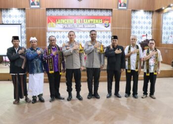 Polres Tulang Bawang Launching Da’i Kamtibmas, AKBP James Paparkan Tujuannya