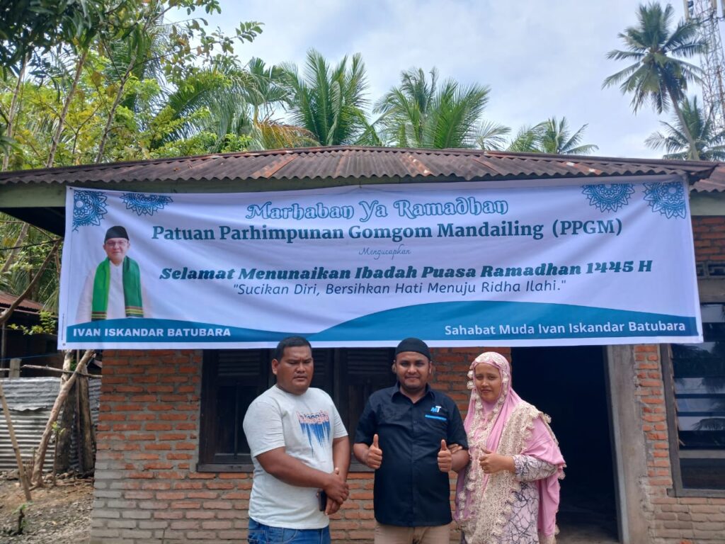 Baliho Ivan Iskandar Batubara Bertempat di Madina, Kombur Lopo Mengarah Pilkada 2024