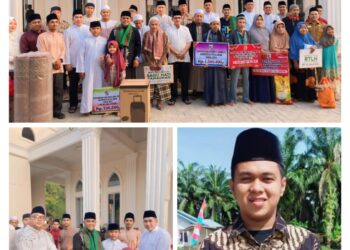 Safari Ramdhan Bupati H. Zukri di Desa Padang Luas, Dewan Terpilih Ini Sebut Bantuan Yatim Sangat Menyentuh
