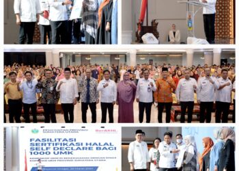 Kolaborasi Dengan Kementerian Koperasi, Pemprov Sumut Fasilitasi 1.000 Sertifikat Halal Gratis Untuk UMKM