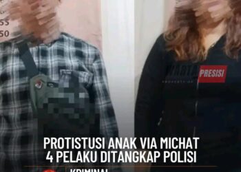 Prostitusi Anak Melalui Aplikasi MiChat Online via Di Gerebek Polisi