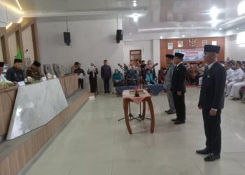 75 Pejabat Dilantik di Lingkungan Pemkab Kaur, Berikut Daftarnya