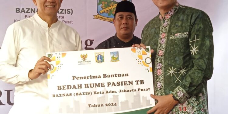 Launching Bedah Rumah Dhuafa dan Pasien Tuberkolosis, Wali Kota Jakarta Pusat Dhany Sukma: Aksi Nyata Lakukan Langkah Kongkrit Penanganan TBC