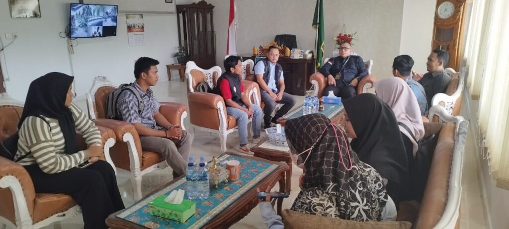 Ketua PN Pelalawan Sambut Kunjungan Mahasiswa, Ini Agendanya