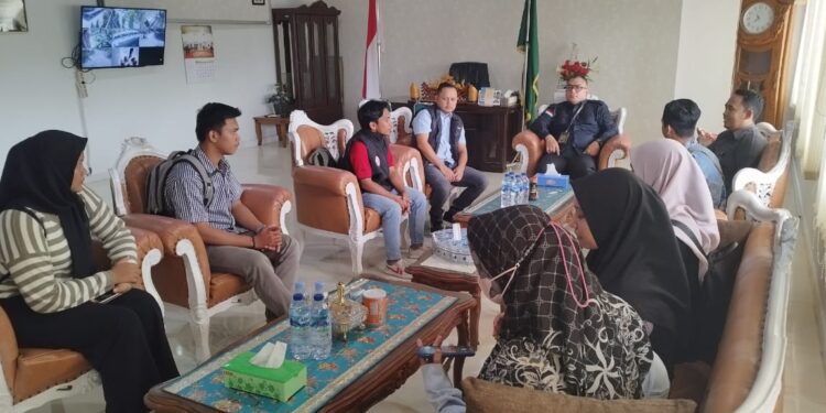 Ketua PN Pelalawan Sambut Kunjungan Mahasiswa, Ini Agendanya