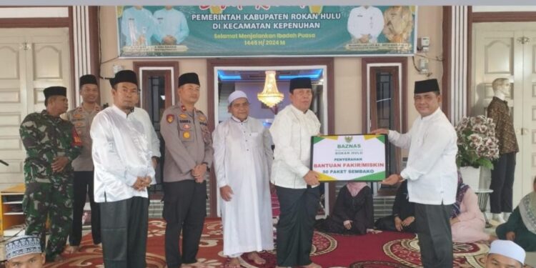 Safari Ramadhan 1445 H di Kec. Kepenuhan, Bupati Sukiman Bangga akan Pesatnya Pembangunan