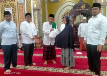 Agenda Safari Ramadhan Sekda Rohul Berakhir di Desa Kabun Kecamatan Kabun