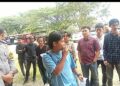 Pertanyakan izin PT Tindoan bujing, Puluhan Mahasiswa dan Warga Demo Kantor Perizinan Pemkab Paluta