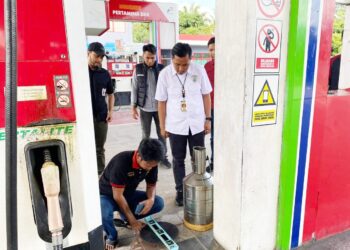Polres Tulang Bawang Sidak Semua SPBU Jelang Mudik Lebaran 1445 H, Berikut Tujuan dan Hasilnya