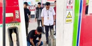 Polres Tulang Bawang Sidak Semua SPBU Jelang Mudik Lebaran 1445 H, Berikut Tujuan dan Hasilnya