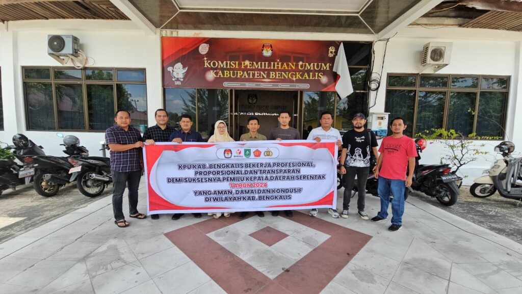 KPU Kab. Bengkalis Pastikan Akan Bekerja Secara Profesional, Transparan dan Akuntabel Selama Pentahapan Pilkada Serentak Tahun 2024