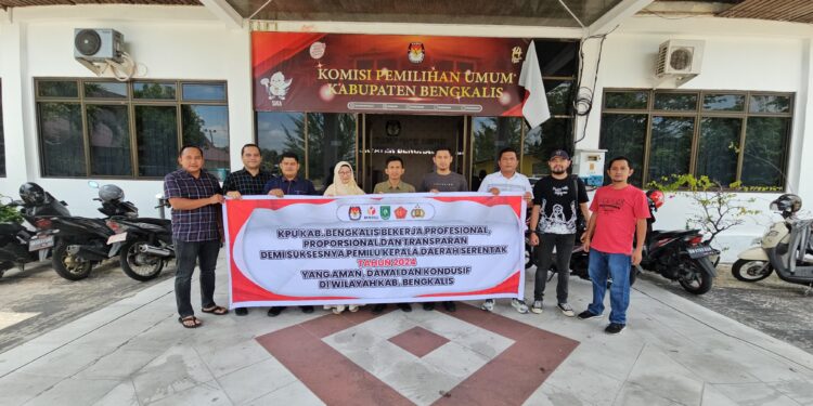 KPU Kab. Bengkalis Pastikan Akan Bekerja Secara Profesional, Transparan dan Akuntabel Selama Pentahapan Pilkada Serentak Tahun 2024