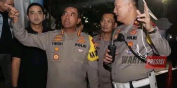 Turun Langsung Tinjau Pos Pengamanan Ops Ketupat Jaya, Kapolres : Siap Berikan Pelayanan Terbaik Bagi Pemudik