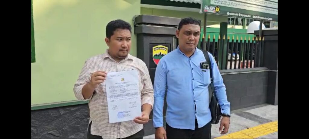 Tak Kunjung Di Tindak Lanjuti,Kuasa Hukum Godol Laporkan Oknum TNI-AD Kodam 1/BB ke Denpom I/5 Medan