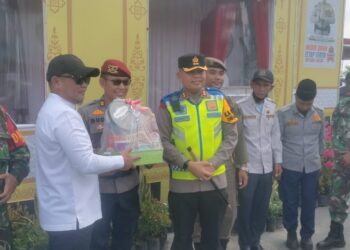 Bupati H. Zukri Tinjau Posko Lebaran, Berikan Semangat Kepada Petugas Jaga