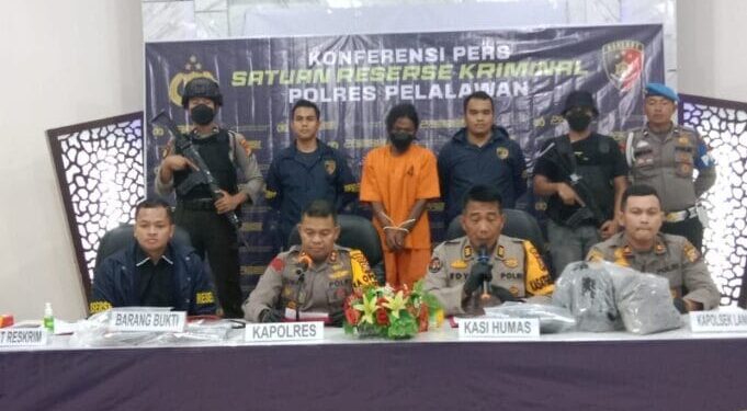 Polres Pelalawan Ringkus Pelaku Pembunuhan, Ini Motifnya