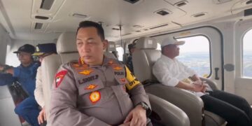 Pastikan Keamanan Arus Balik Lebaran, Kapolri Patroli Udara Jalur Tol