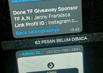 Komplotan Penipu Giveaway Marelan Raup Puluhan Juta Setiap Hari