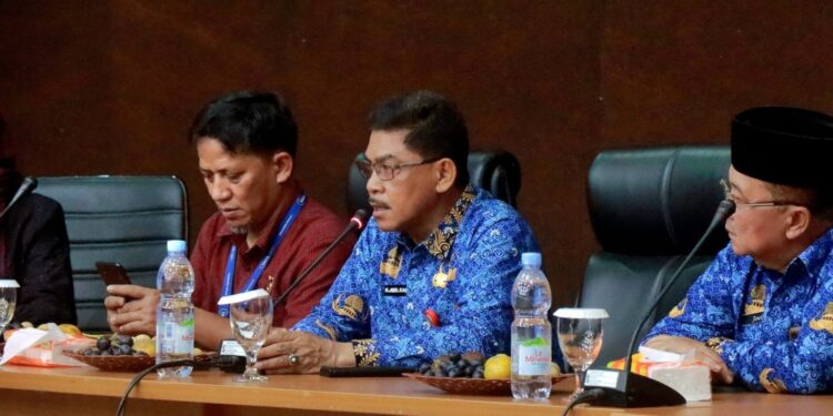 Sekda Kabupaten Pelalawan Harapkan OPD Proaktif Pada Pemeriksaan Terinci BPK RI