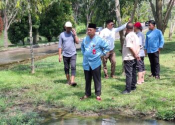 Atasi Banjir di Km 55, Pemkab Pelalawan Akan Buat Parit Selebar 1 Meter