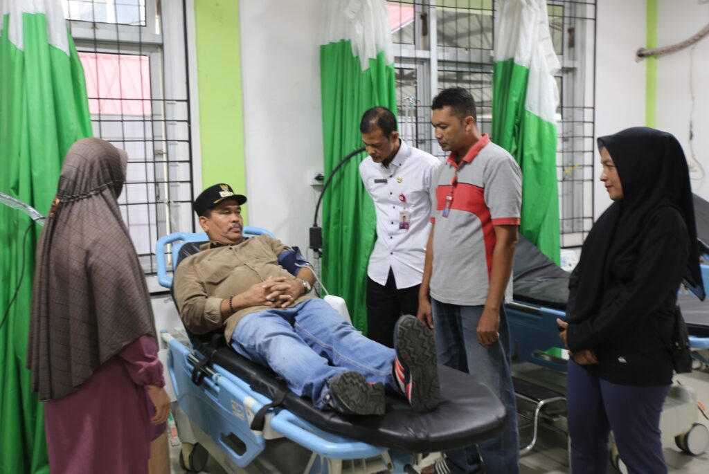 Pj. Wali Kota Lhokseumawe Sidak Pelayanan Puskesmas