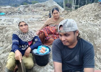 Akibat Ekonomi Sulit, Rani Warga Batang Natal datang ke Kota Nopan Mancetek 