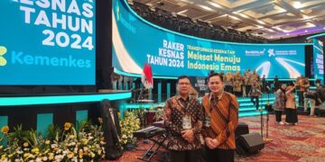 Kadinkes dan Kepala Bappeda Libangda Kaur Ikuti Rakerkesnas 2024 di ICE BSD Tangsel Banten