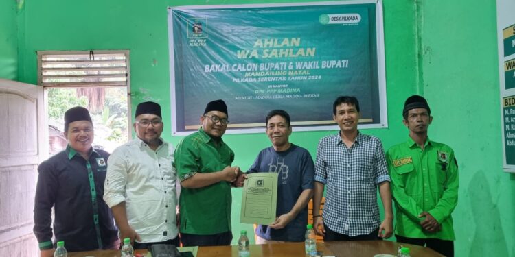 Ivan Batubara Pendaftar Pertama Hadir Penjaringan di PPP Madina
