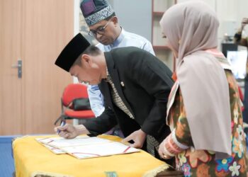 Pemkab Rohil Tandan Tangani MoU Dengan PT.Asuransi Jiwa Taspen