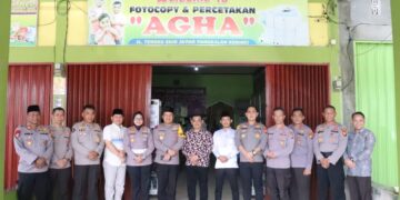 Jelang Pelaksanaan Pilkada, Kapolres Pelalawan jalin Silaturahmi dengan Ketua KPU Kabupaten Pelalawan