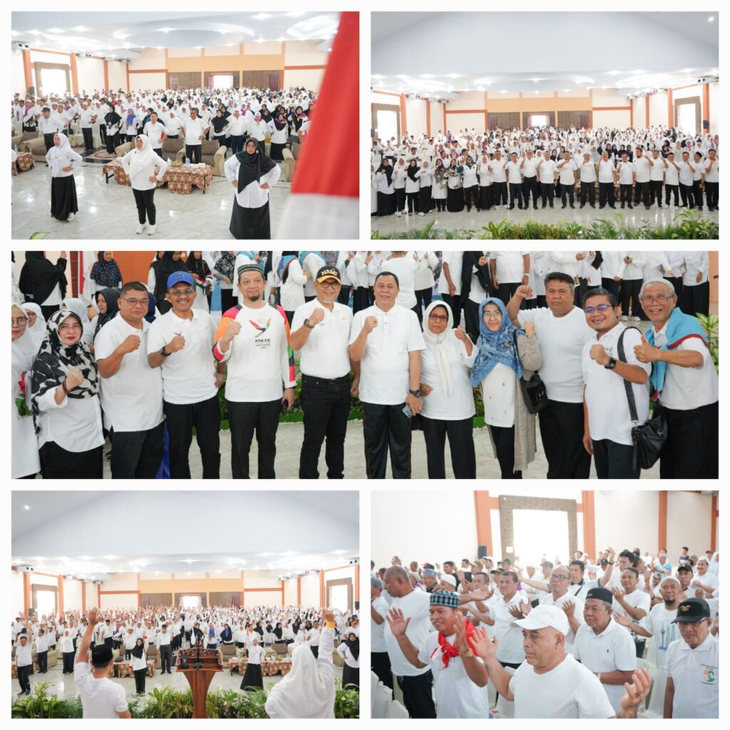 Launching Senam Haji Indonesia Diikuti Lebih 28 Ribu Jemaah