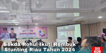 Sekda Rohul Ikuti Rembuk Stunting tingkat provinsi Riau tahun 2024