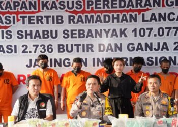 Polda Riau Gagalkan 100 Kilogram Sabu dari Jaringan Internasional