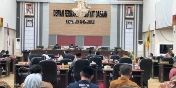 DPRD Rokan Hulu Rapat Paripurna Lapsus LKPJ Bupati T.A 2023 Dan Penutupan Pembukaan Masa Sidang
