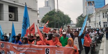Exco Partai Buruh Sumut Gelar Aksi Simpati May Day 2024