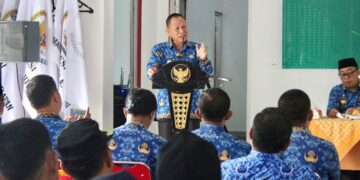 Pj.Bupati Tulang Bawang Hadiri Sosialisasi Pencegahan Korupsi