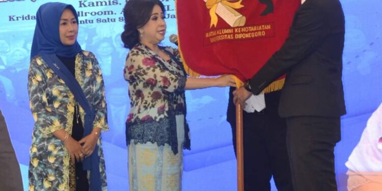 Dilantik di Jakarta, Ragil Ibnu Hajar SH, M.Kn Resmi Nahkodai Ketua IKANOT UNDIP Wilayah Riau