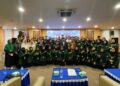 Bendahara Umum HMJ Ilmu perpustakaan Dan Wakil Nya Hadiri acara pelantikan CRNTV dengan Tema “Harmony of creativity,create new history”