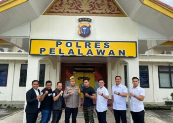 Live di TVOne Final di Bali, Kapolres Pelalawan Ajak Masyarakat Pelalawan Dukung Nelson Sianturi