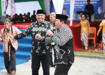 Bupati Rohul Berkunjung ke Kabupaten Siak dalam Acara Milad IKJR ke-18