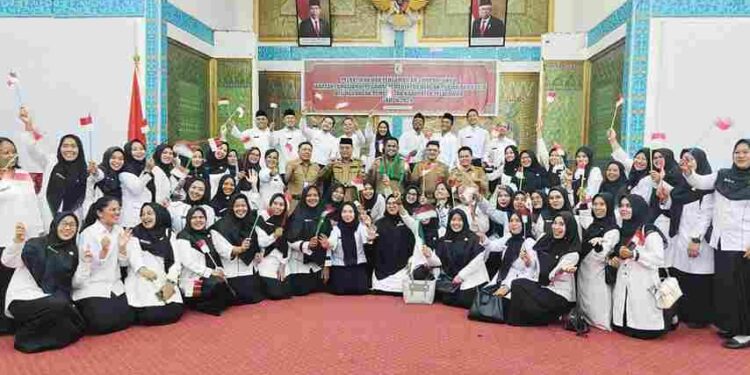 Bupati Pelalawan H. Zukri Lantik 280 PPPK Tenaga Guru dan Kesehatan Kabupaten Pelalawan